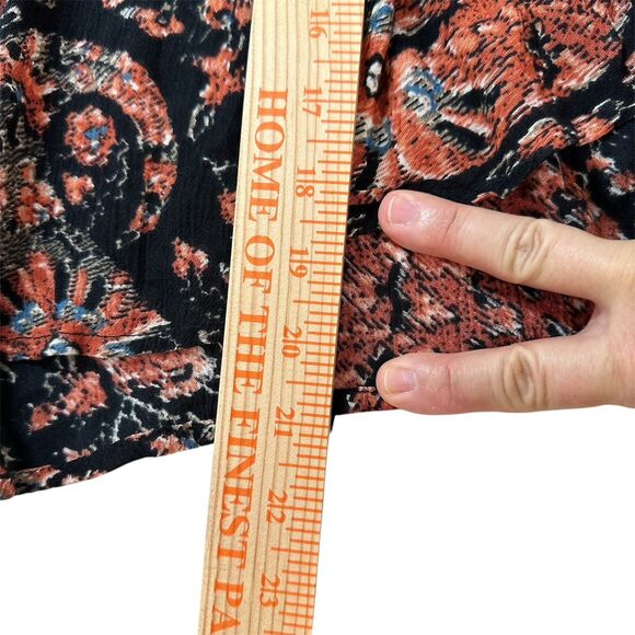 Abercrombie & Fitch NWT Women BOHO Floral Off Shoulder Blouse M Festival Hippie - Picture 10 of 11